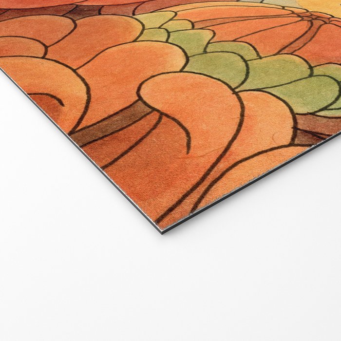 Weepy Chrysanthemums Welcome Mat Gallery Image 2