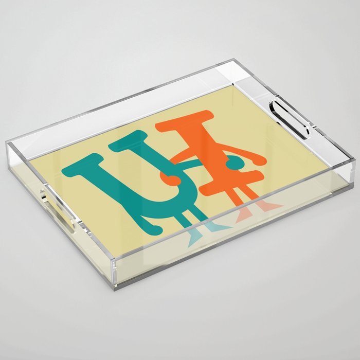 You and I Acrylic Tray Gallery Image 1