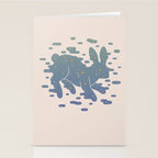 Lepus Constellation: Pastel Stationery Card Gallery Image 2