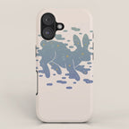 Lepus Constellation: Pastel iPhone Case Gallery Image 1
