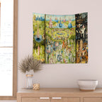 the Garden of Earthly Delights by Bosch Wall Tapestry Gallery Image 2