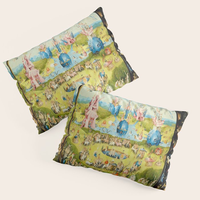 the Garden of Earthly Delights by Bosch Pillow Sham Gallery Image 3
