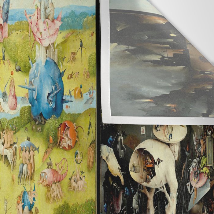 the Garden of Earthly Delights by Bosch Wall Tapestry Gallery Image 3