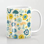 Magical Woodland Floral With Mushrooms Coffee Mug Gallery Image 1
