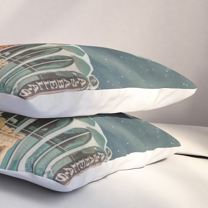 a Postcard from year 2345 Pillow Sham Gallery Image 3
