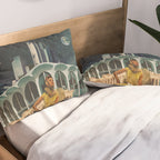 a Postcard from year 2345 Pillow Sham Gallery Image 2
