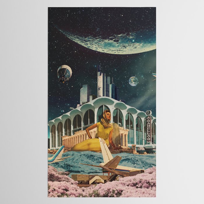 a Postcard from year 2345 Tablecloth Gallery Image 2