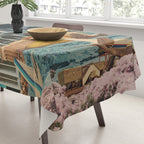 a Postcard from year 2345 Tablecloth Gallery Image 3