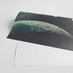 a Postcard from year 2345 Wrapping Paper Gallery Image 2