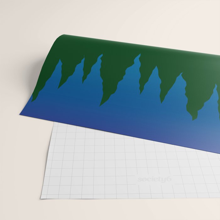 Loons in a Woodland Lake Wrapping Paper Gallery Image 2