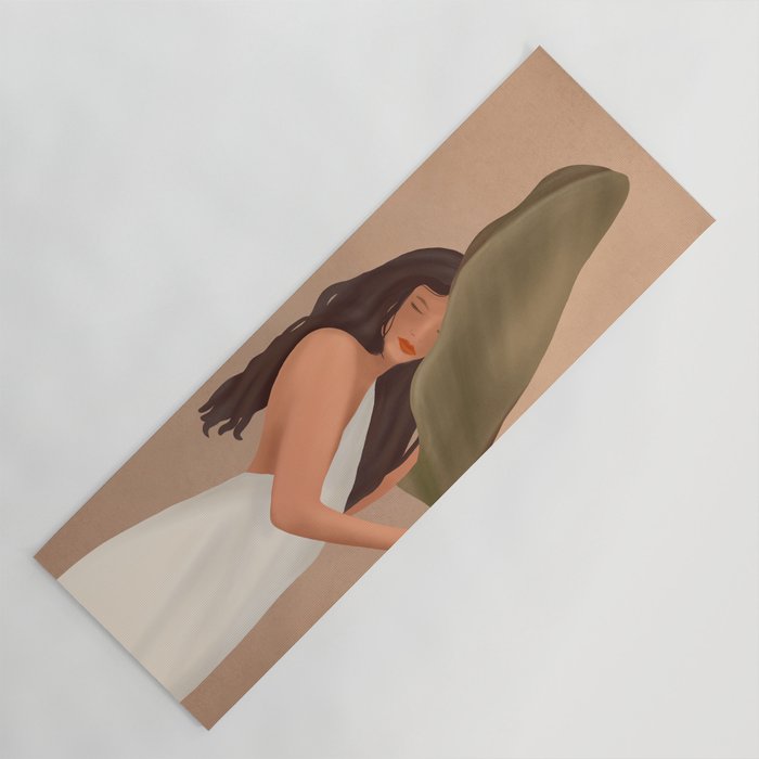 Shade of a Leaf Yoga Mat Gallery Image 1
