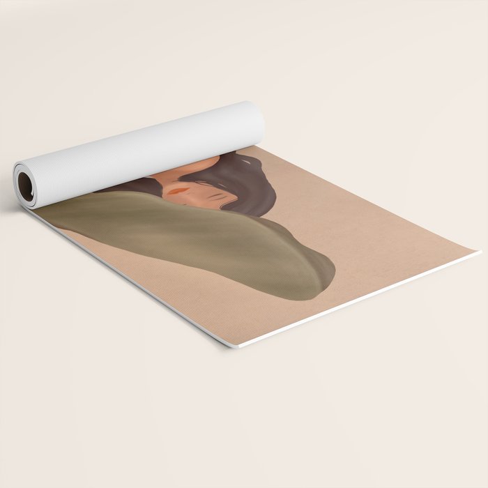 Shade of a Leaf Yoga Mat Gallery Image 2