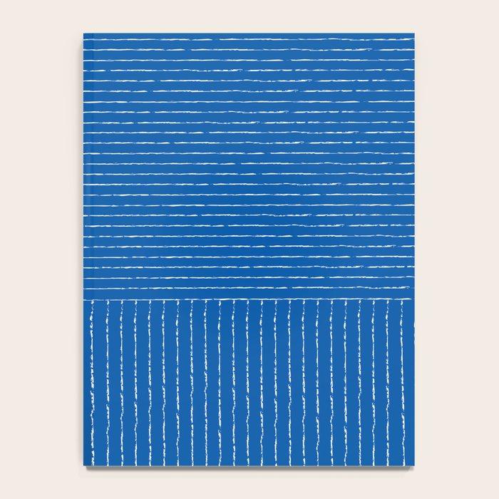 Lines (Sapphire Blue) Notebook Gallery Image 4