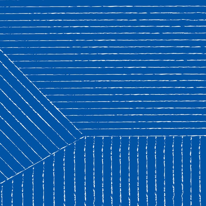 Lines (Sapphire Blue) Coffee Mug Gallery Image 2