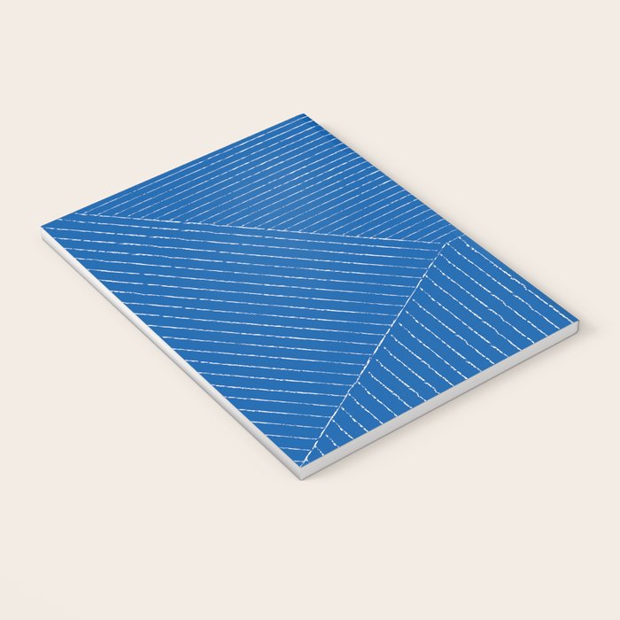 Lines (Sapphire Blue) Notebook Gallery Image 3