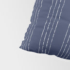 Lines #5 (Navy) Pillow Sham Gallery Image 4