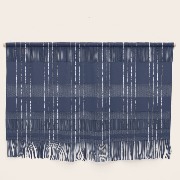 Lines #5 (Navy) Wall Hanging Gallery Image 1