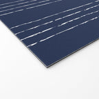 Lines #5 (Navy) Welcome Mat Gallery Image 2