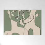 Abstract Faces 9 Welcome Mat Gallery Image 1