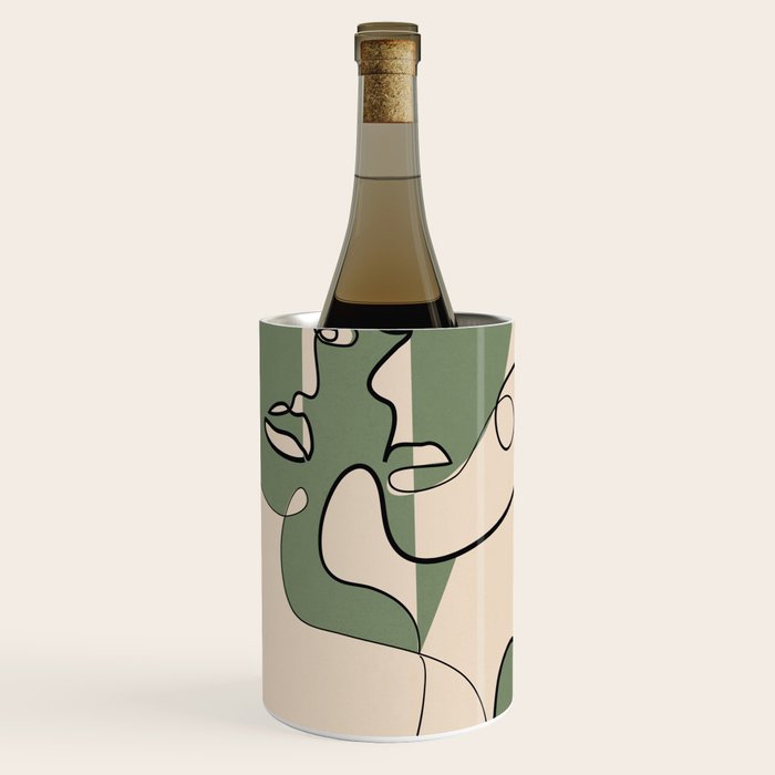 Abstract Faces 9 Wine Chiller Gallery Image 1
