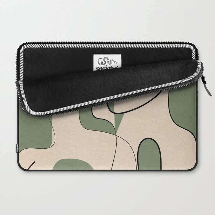 Abstract Faces 9 Laptop Sleeve Gallery Image 2