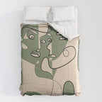 Abstract Faces 9 Comforter Gallery Image 6