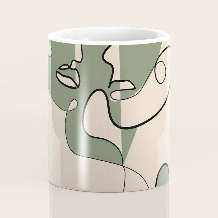 Abstract Faces 9 Coffee Mug Gallery Image 4