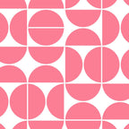 Mid Century Modern Geometric 04 Pink Coffee Mug Gallery Image 2