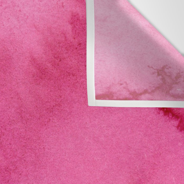 Blush pink magenta watercolor paint gradient Wall Tapestry Gallery Image 3