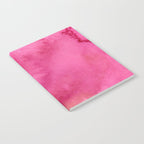 Blush pink magenta watercolor paint gradient Notebook Gallery Image 2