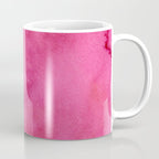 Blush pink magenta watercolor paint gradient Coffee Mug Gallery Image 1