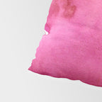 Blush pink magenta watercolor paint gradient Pillow Sham Gallery Image 4