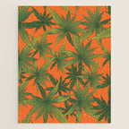 Cannabis Leaves Garden Jigsaw Puzzle Gallery Image 1