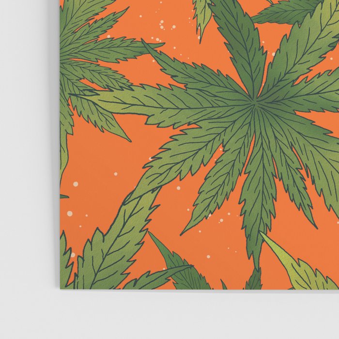 Cannabis Leaves Garden Poster Gallery Image 3