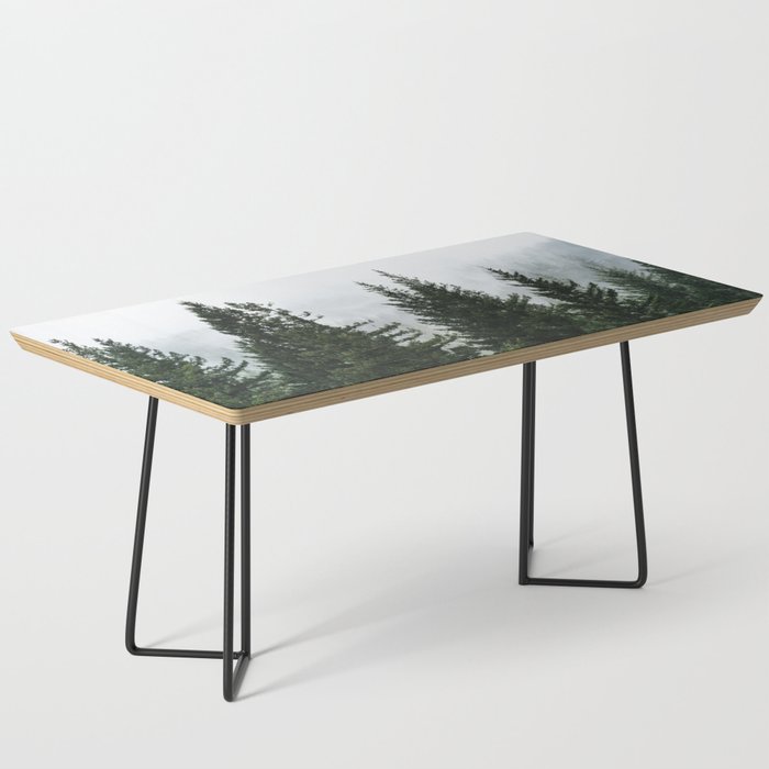 Wanderlust Forest V - Mountain Adventure in Foggy Woods Coffee Table Gallery Image 1