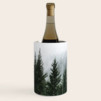 Wanderlust Forest V - Mountain Adventure in Foggy Woods Wine Chiller Gallery Image 3