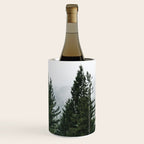 Wanderlust Forest V - Mountain Adventure in Foggy Woods Wine Chiller Gallery Image 2