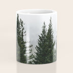 Wanderlust Forest V - Mountain Adventure in Foggy Woods Coffee Mug Gallery Image 4