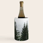 Wanderlust Forest V - Mountain Adventure in Foggy Woods Wine Chiller Gallery Image 1