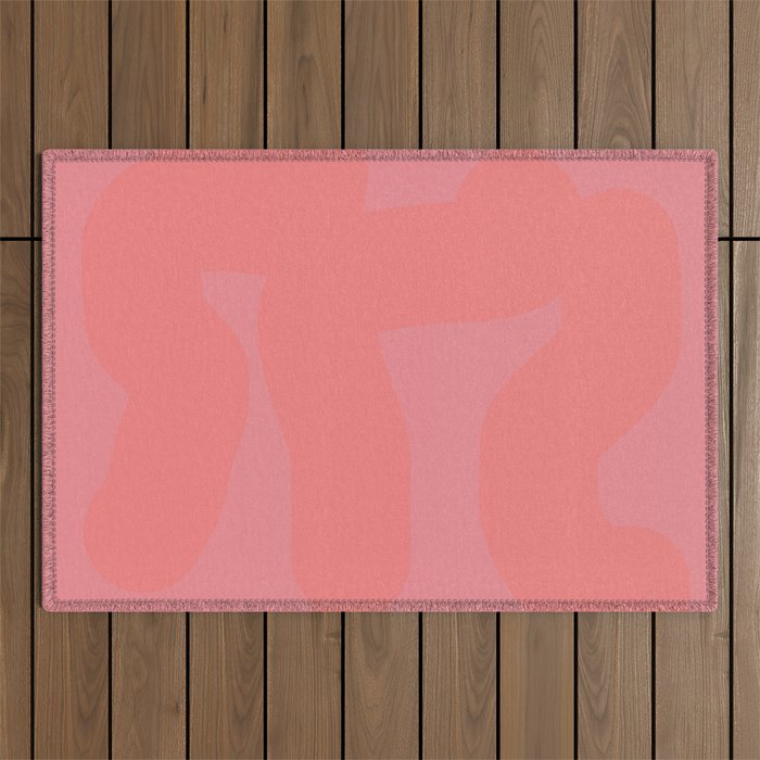 Perfect Peach Outdoor Rug Gallery Image 1