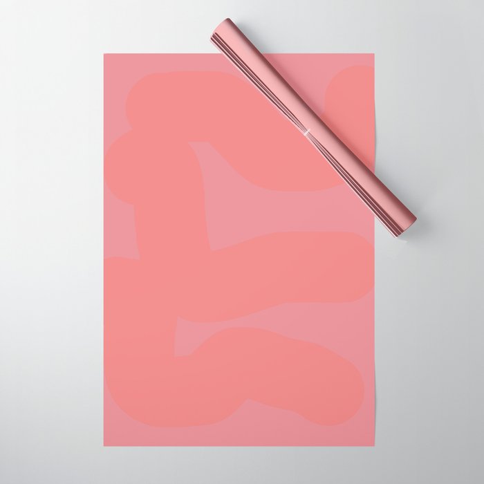 Perfect Peach Wrapping Paper Gallery Image 1