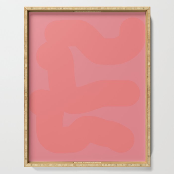 Perfect Peach Serving Tray Gallery Image 1