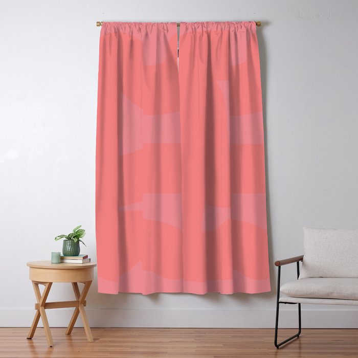 Perfect Peach Window Curtain Gallery Image 5