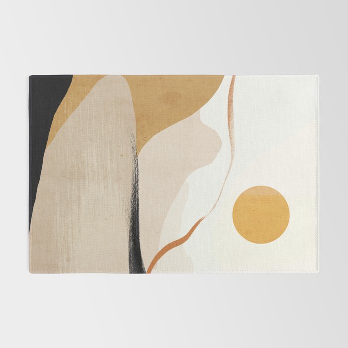 Minimal Abstract Art Landscape 31 Rug Gallery Image 2