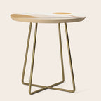 Minimal Abstract Art Landscape 31 Side Table Gallery Image 1