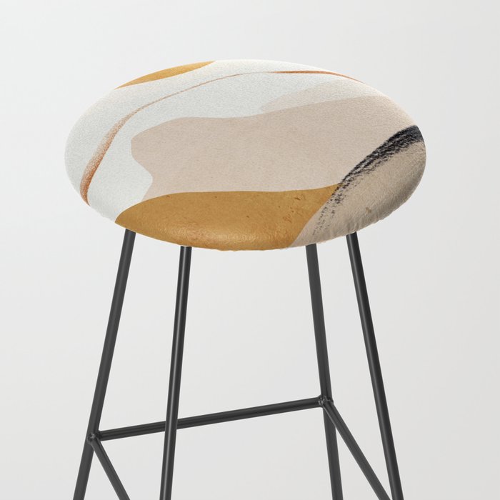 Minimal Abstract Art Landscape 31 Stool Gallery Image 2