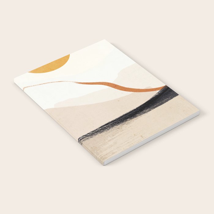 Minimal Abstract Art Landscape 31 Notebook Gallery Image 2