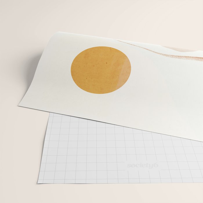 Minimal Abstract Art Landscape 31 Wrapping Paper Gallery Image 2