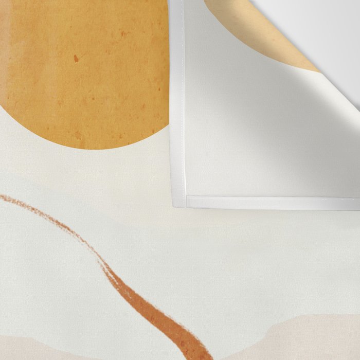 Minimal Abstract Art Landscape 31 Wall Tapestry Gallery Image 3