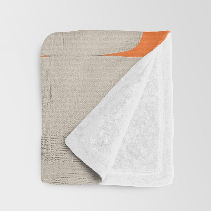 Soft Shapes in Balance III Throw Blanket Gallery Image 3